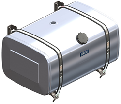 BRANDSTOFTANK ALUMINIUM 150 LTR 480*650*550