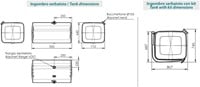 BRANDSTOFTANK ALUMINIUM 200 LITER 640*710*500 -2