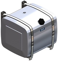 DIESELTANK ALUMINIUM 400 LITER 640×710×1000