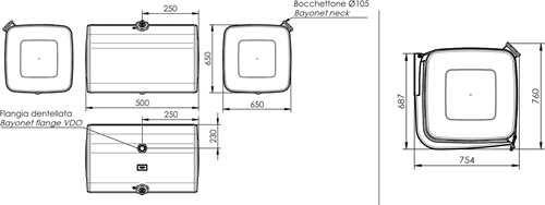 BRANDSTOFTANK STAAL 200 LTR 650×650×500-2