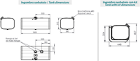 BRANDSTOFTANK RVS 130 LTR 310*380*1300-2