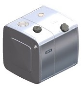 COMBITANK ALUMINIUM 200+140 LTR 700×700×750