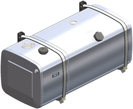 COMBITANK ALUMINIUM 400+200 LTR 625*680*1560
