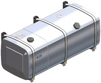 COMBITANK ALUMINIUM 485+200 LTR 625*680*1750