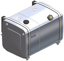 KOMBITANK ALUMINIUM 300+200 LTR 700×700×1100