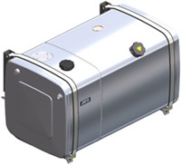 COMBITANK ALUMINIUM 400+200 LTR 700×700×1300