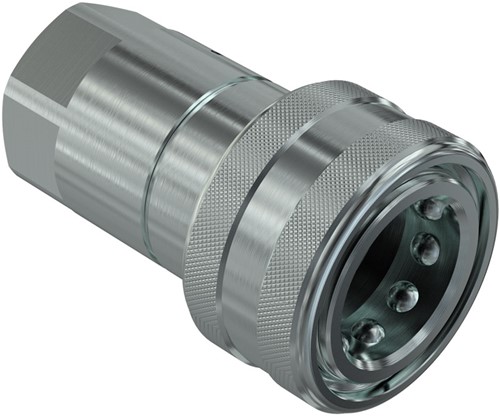 SNELKOPPELING RVS HNV 34 FEMALE BSPP 3/4" (ISO 7241-1 SERIE "B")