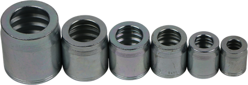 PRESS FITTING FOR 1" HOSE