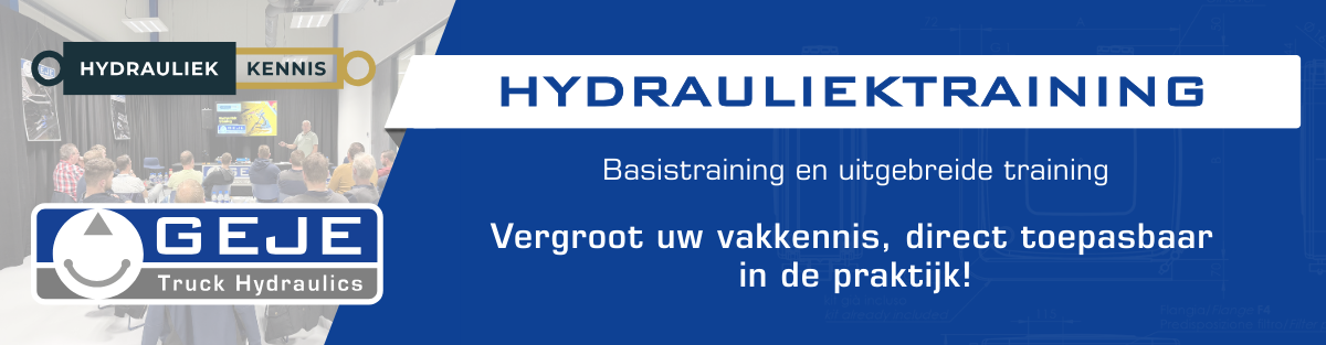 Hydrauliektraining banner