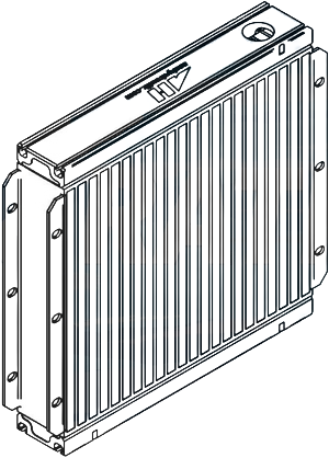 RADIATOR ELEMENT TT 16 RAIL