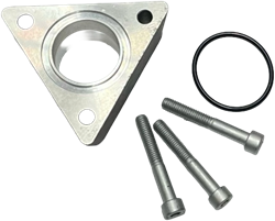 ZWISCHENFLANSCH NG40 MIT G 1/2"-GEWINDE FÜR SENSOR