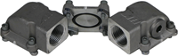 ASA RAIL CONNECTOR BSP 1" SET