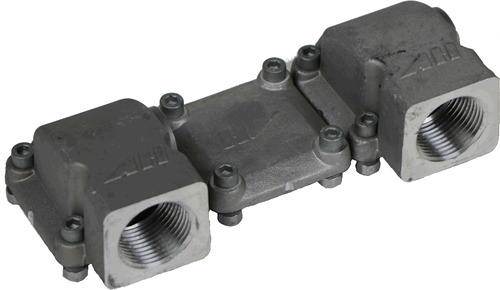 ASA RAIL CONNECTOR BSP 1" SET-2