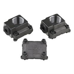 ASA RAIL CONNECTOR BSP 1" SET (RECHT)
