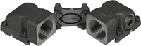 ASA RAIL CONNECTOR BSP 1 1/4" SET