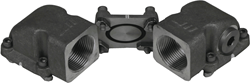 ASA RAIL CONNECTOR BSP 1 1/4" SET