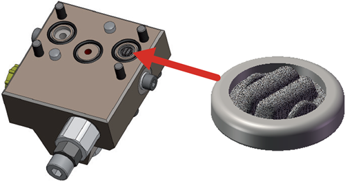 SEAL KIT (WITH FILTER) FOR TXV LOAD SENSING VALVE