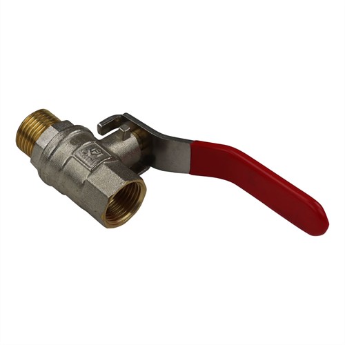 KOGELKRAAN LAGEDRUK 1/2"  BI-BU