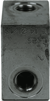 HUIS 1/4" STAAL 2/2 CARTRIDGE SAE08-3