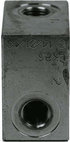 HUIS 1/4" STAAL 2/2 CARTRIDGE SAE08-3