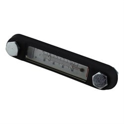 PEILGLAS/ TEMPERATUURMETER 127 MM