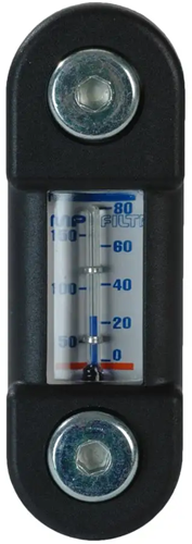 SCHAUGLAS / TEMPERATURANZEIGE 76 MM M10