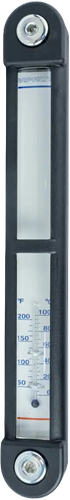 PEILGLAS / TEMPERATUURMETER 254 MM M12