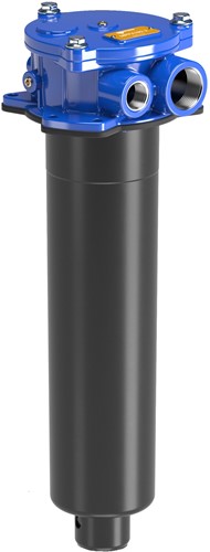 RETOURFILTER MP FILTRI 10 µm 450 L/MIN GLAS 1" 1/4+3/4"