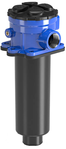 RETOURFILTER MPT116 25µm PAPIER 250 L/MIN G1" (VLAKKE PAKKING)