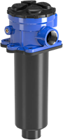 RETOURFILTER MPT116 25µm MICROVEZEL 250 L/MIN G1-1/4" (VLAKKE PAKKING)