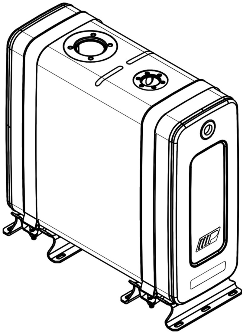 HYDRAULIC TANK ALUMINIUM 125 LITER GEJE.NL