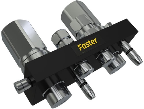 MULTIFASTER P4A 2 X 1/2" + 2 X 1" M