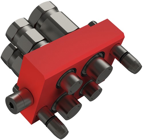 MULTIFASTER PH510 2 X 1/2" + 2 X 3/4" M (HIGH PRESSURE 460 BAR)