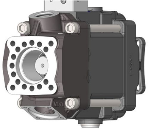 VERSTELLKOLBENPUMPE LS PPV-090-LINKS DURCHTRIEB
