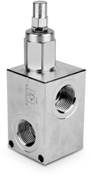 OVERDRUKVENTIEL 1" 150L/M VEER 5-120 BAR