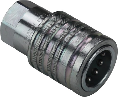 SNELKOPPELING PV 1/2" BSPP 1/2" FEMALE (ISO 7241-1 SERIE "A")
