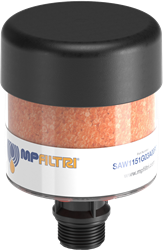 MOISTURE CONTROL DESICCANT BREATHER 1" BSP 3 µm H1 (154MM)