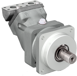 PISTON MOTOR SUNFAB SCM-034W-P-I42-K30-V2M-1P1 (FITTING EDGE 100MM SHAFT 30MM) + SENSOR PREPARATION