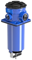 ZUIGFILTER 1-1/2" 147 L/MIN 25 µm METAAL