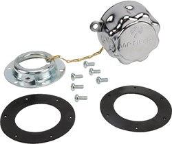 FÜLLKAPPE / LÜFTUNG 6 SCHRAUBEN MIT PADLOCK-ZAPFEN 3 µm 0,3 BAR