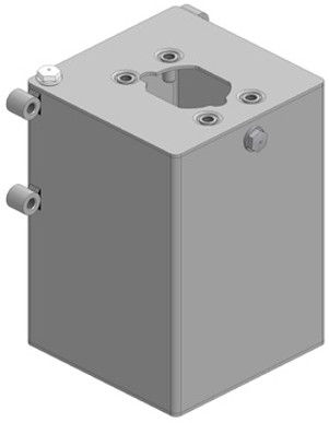 TANK VOOR HANDPOMP STAAL 7 LTR