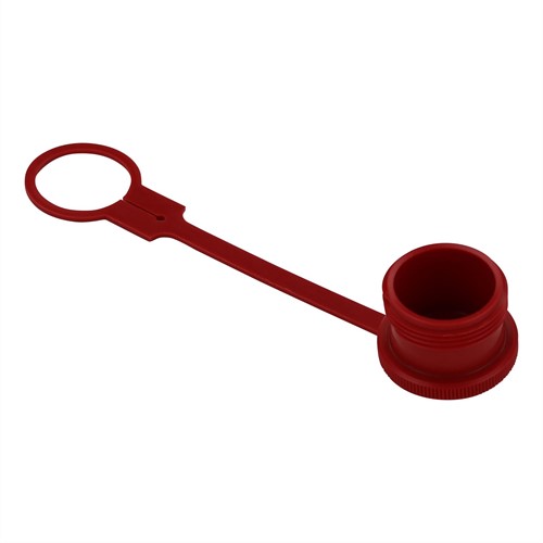 STOFPLUG ROOD CVV 1/2" MALE