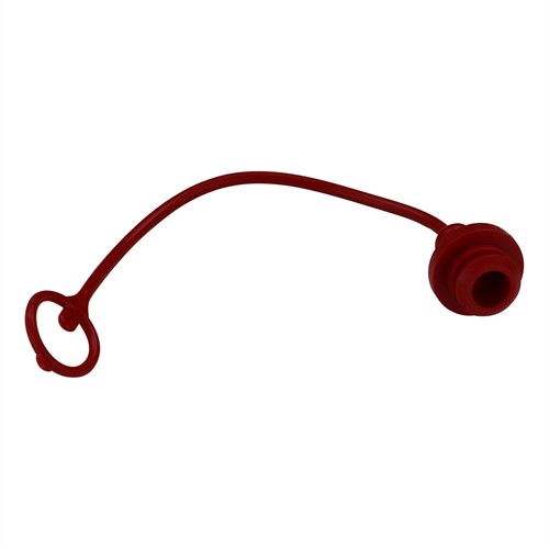 STOFPLUG ROOD PV 1/2" FEMALE (BIR)