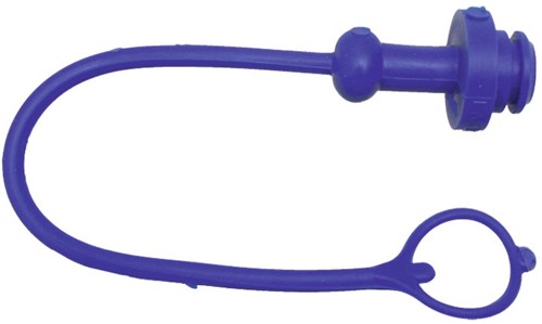 STOFPLUG BLAUW 1/4" FEMALE