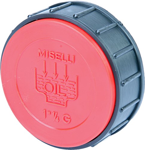VULDOP PLASTIC 1 1/4" MET KLEP