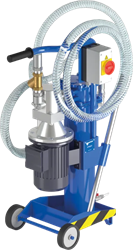 MOBIELE FILTRATIE-UNIT 34 L/MIN 230 VAC (ZONDER ELEMENT)