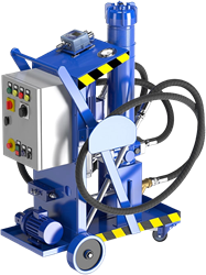 MOBIELE FILTRATIE-UNIT 50 L/MIN 400 VAC (ZONDER ELEMENT)