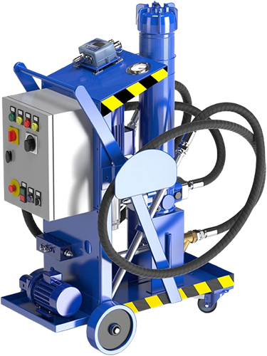 MOBIELE FILTRATIE-UNIT 50 L/MIN 400 VAC (ZONDER ELEMENT)