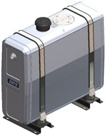 HYDRAULIEKTANK ALUMINIUM 130 LTR 289×645×800