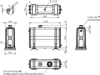 HYDRAULIEKTANK ALUMINIUM 230 LTR 289*645*1450-2